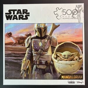 3/$20 🧩 Disney Star Wars The Mandalorian 500 Piece Jigsaw Puzzle by Buffalo